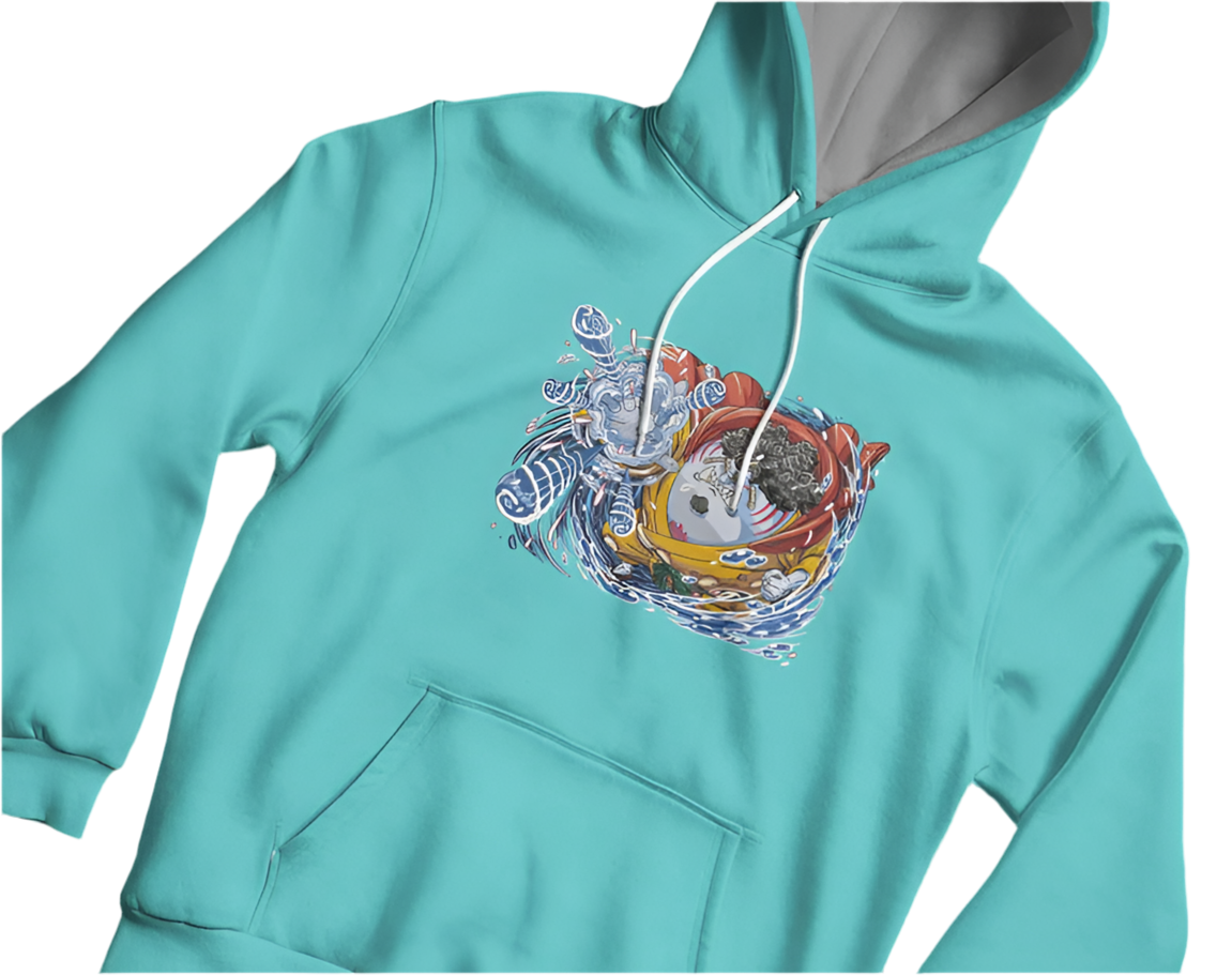 Jinbei: "The Noble Knight of the Sea" Hoodie