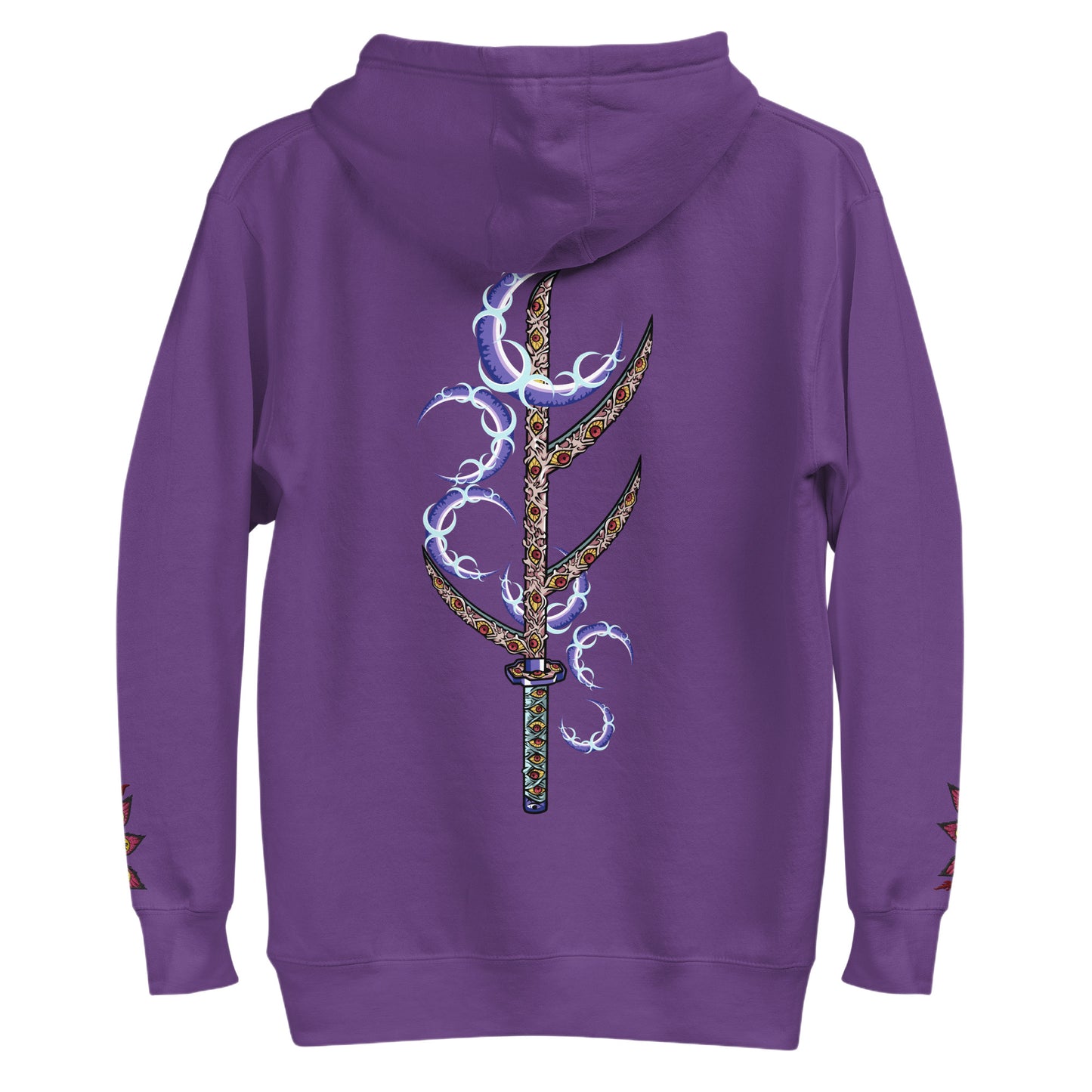 Kokushibo the Demon slayer Unisex Anime Embroidered Unisex Hoodie Collection