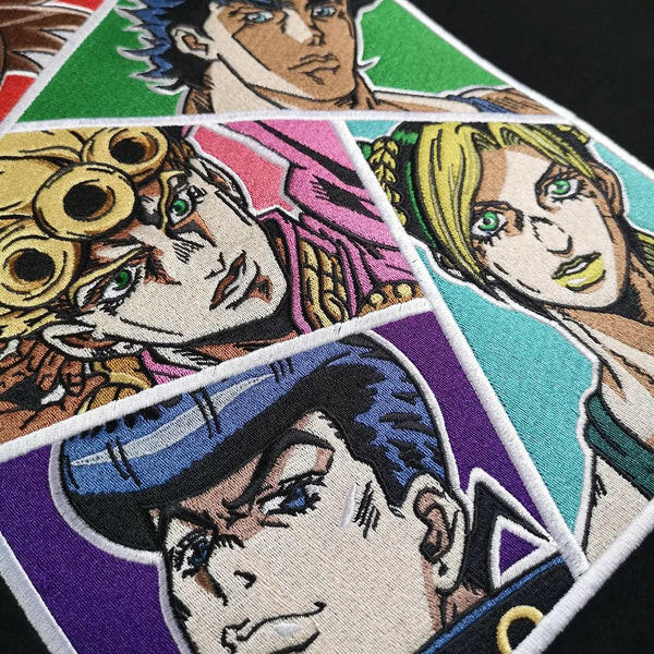 Bizarre Threads: JoJo's Bizarre Adventure Anime Embroidered Hoodie Collection.