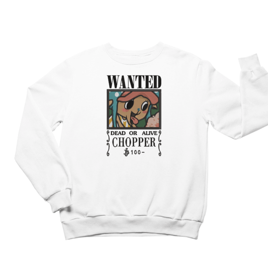 Chopper Bounty Embroidered Sweatshirt – From Reindeer to Renowned Hero