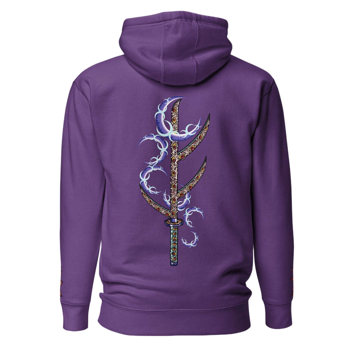 Kokushibo the Demon slayer Unisex Anime Embroidered Unisex Hoodie Collection