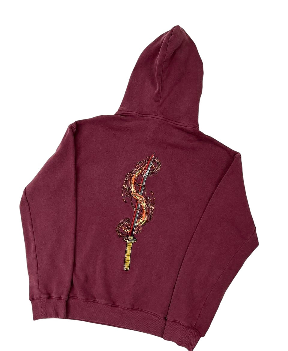 YoriIchi's Sun Breathing: Demon Slayer Anime Embroidered Hoodie