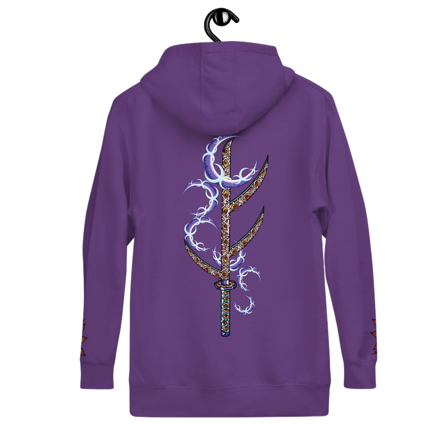 Kokushibo the Demon slayer Unisex Anime Embroidered Unisex Hoodie Collection