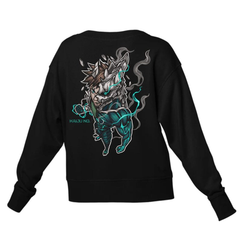 Kafka Kaiju No. 8 Embroidered Sweatshirt – Monster Within Style