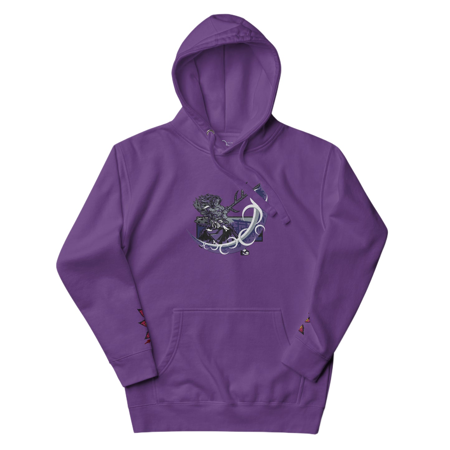 Kokushibo the Demon slayer Unisex Anime Embroidered Unisex Hoodie Collection