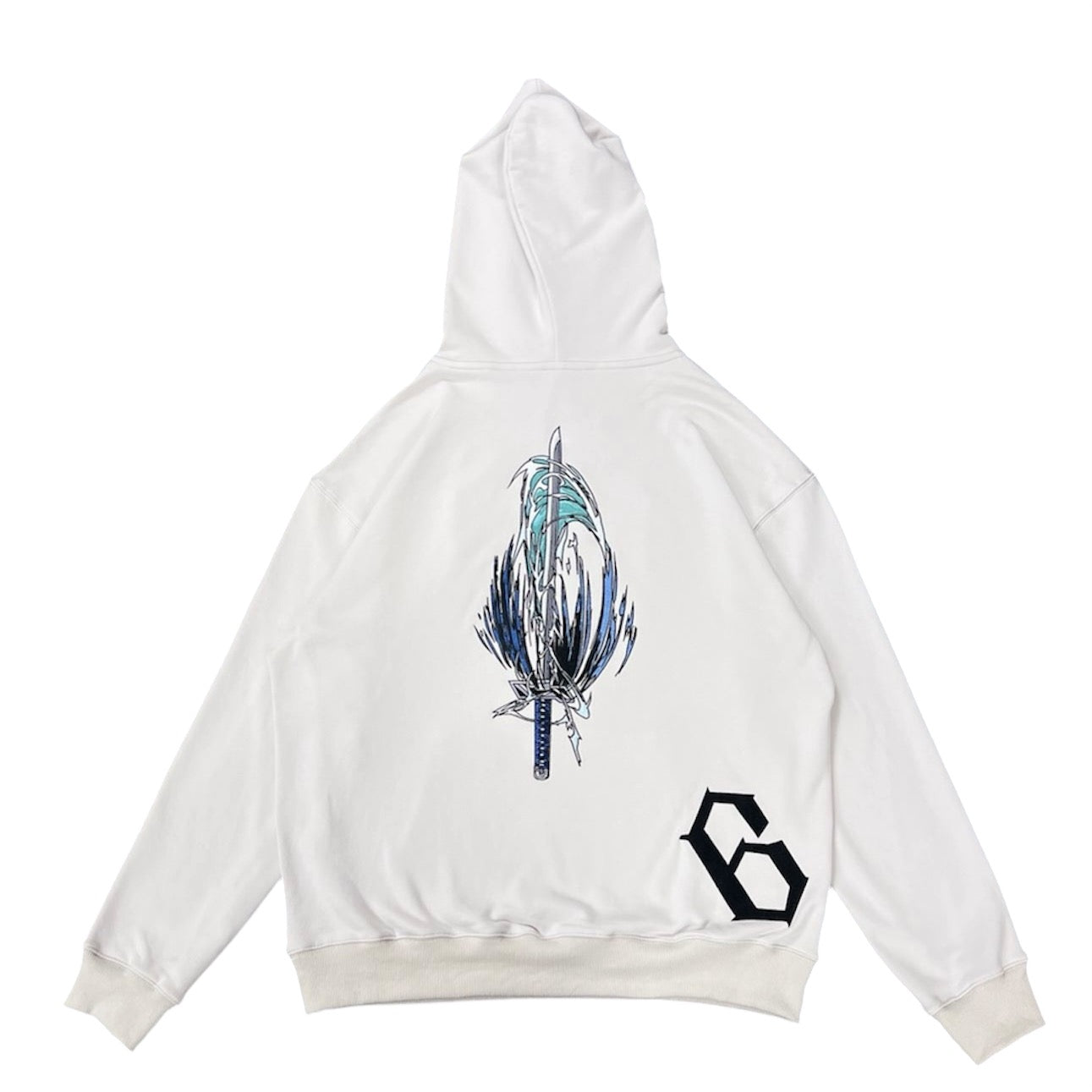 Grimmjow "Sexta Espada" Embroidered Hoodie