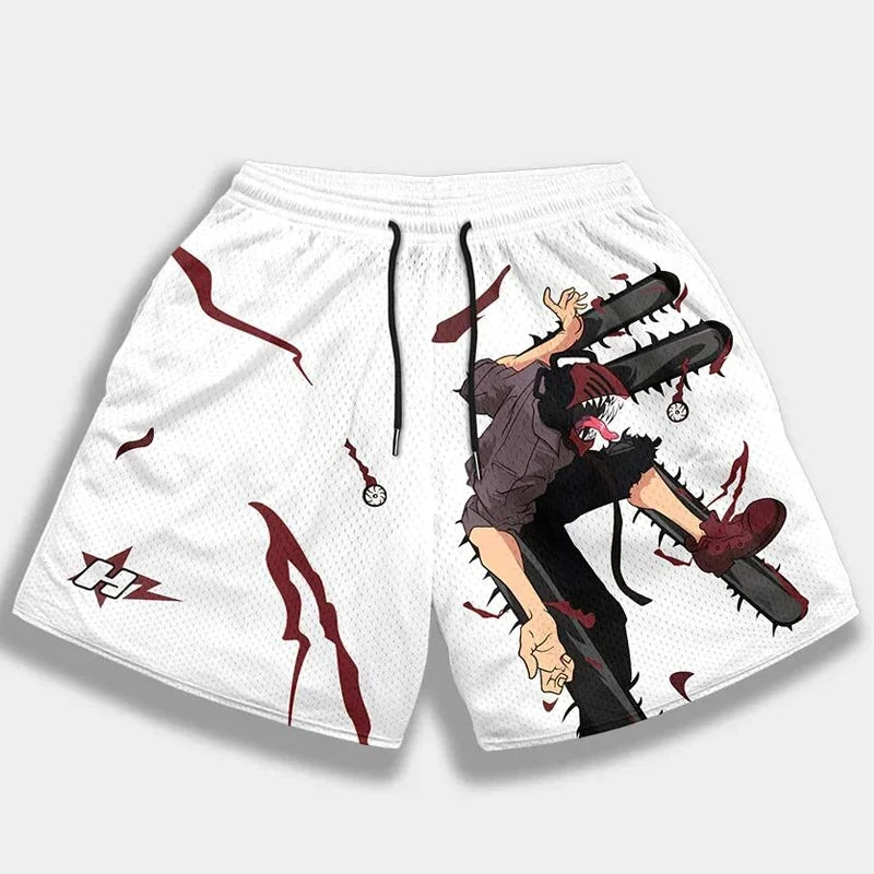 Devil Fruit Performance Anime Shorts: Masculine Bermuda Collection