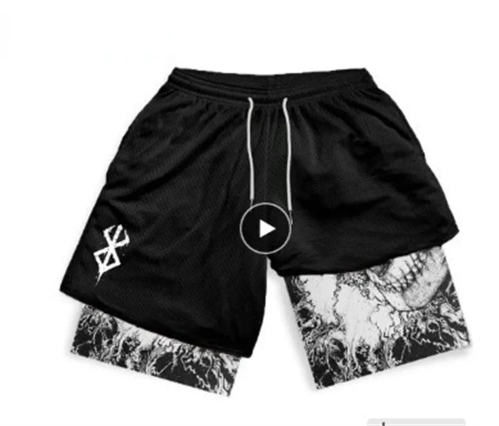 Gothic Performance Anime Shorts-Kollektion