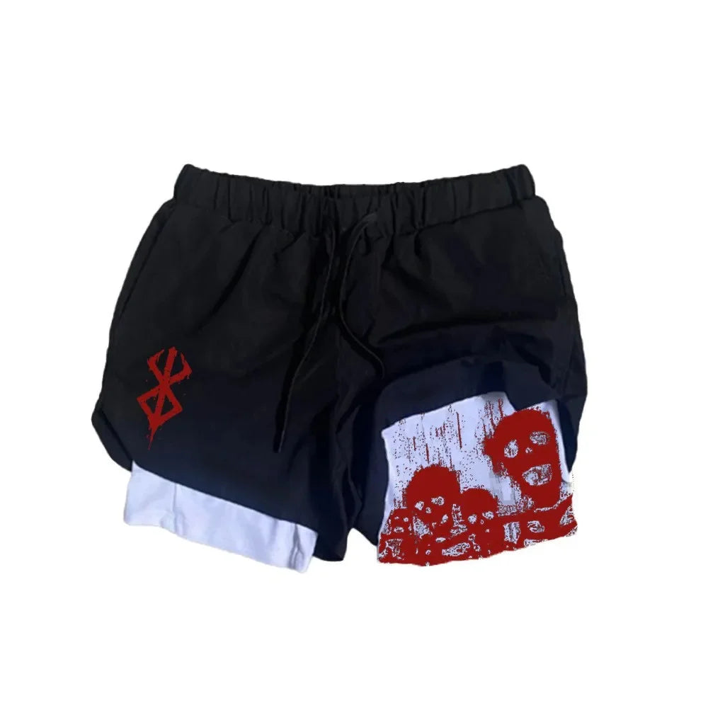 Gothic Performance Anime Shorts-Kollektion