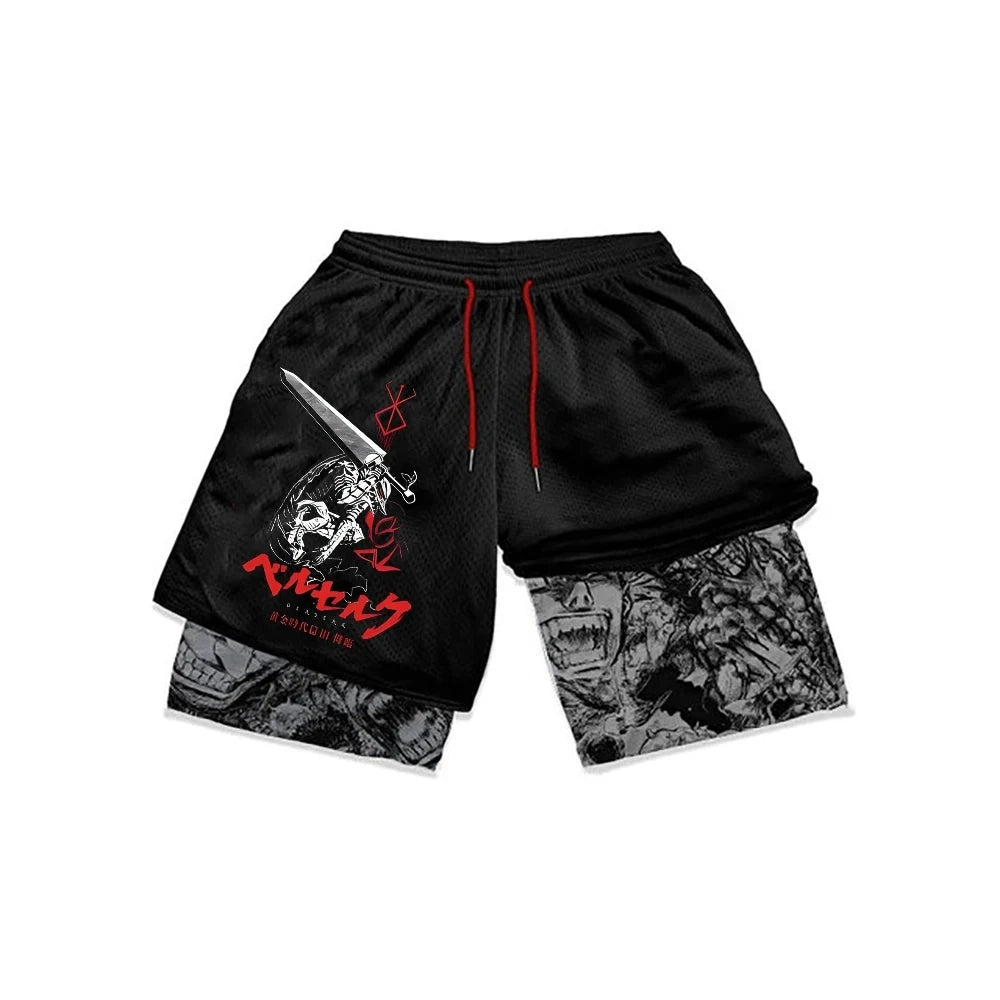 Gothic Performance Anime Shorts-Kollektion