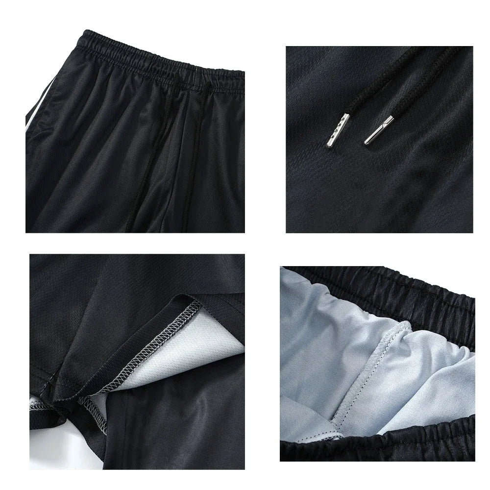 Anime Sport Shorts: Double-deck Running Shorts for Gym and Beach