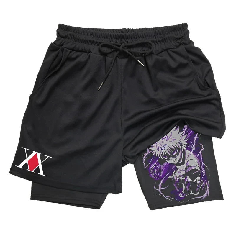 Killua-Trainingsshorts, Hunter X Hunter-Anime-Shorts-Kollektion