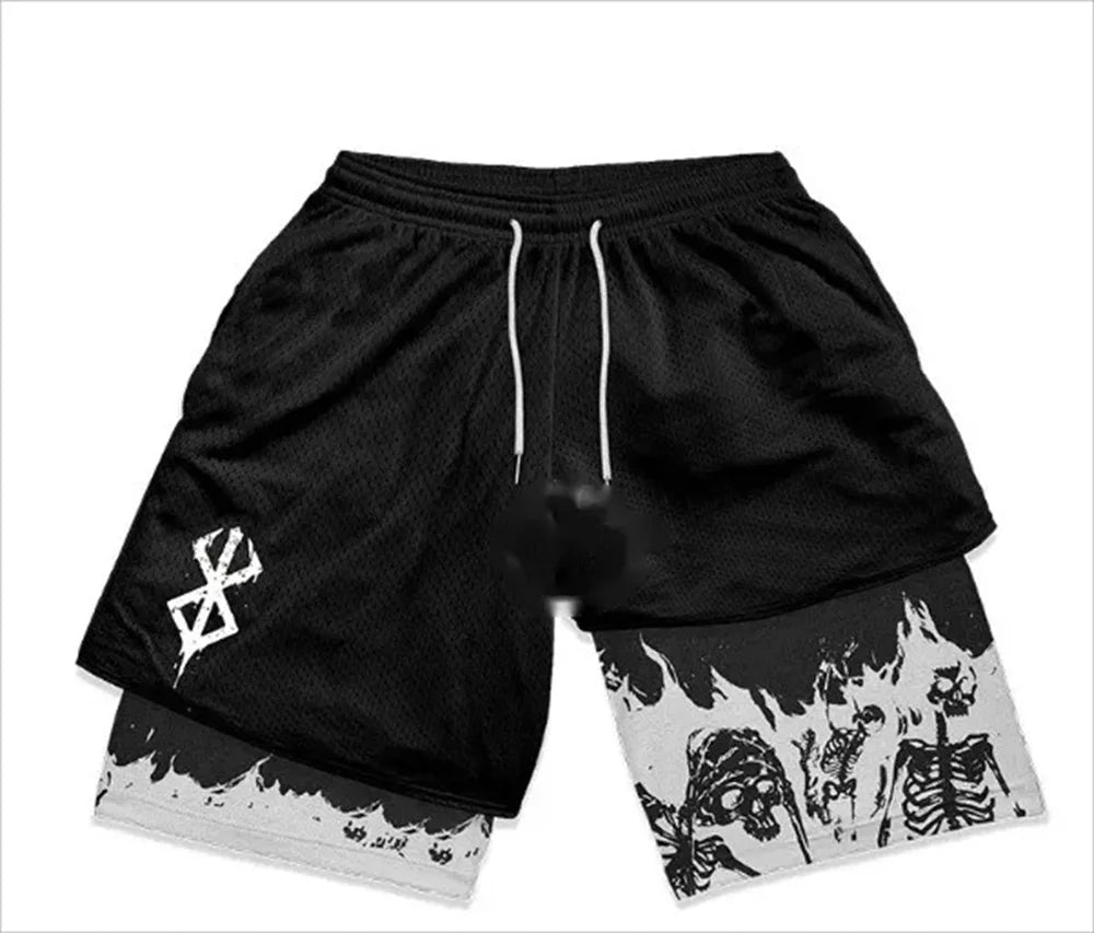 Gothic Performance Anime Shorts-Kollektion