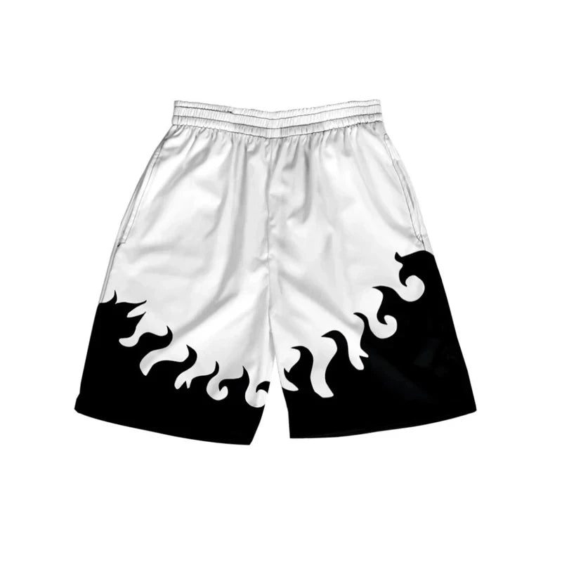 Devil Fruit Performance Anime Shorts: Masculine Bermuda Collection