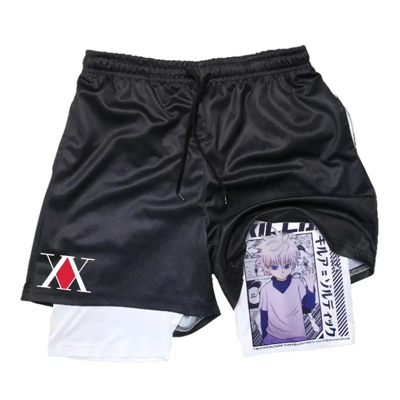 Killua-Trainingsshorts, Hunter X Hunter-Anime-Shorts-Kollektion