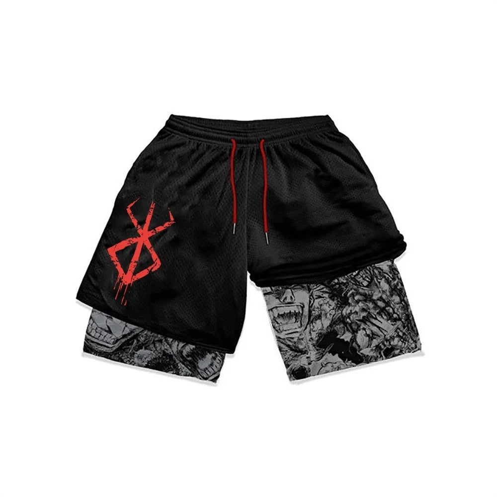 Gothic Performance Anime Shorts-Kollektion