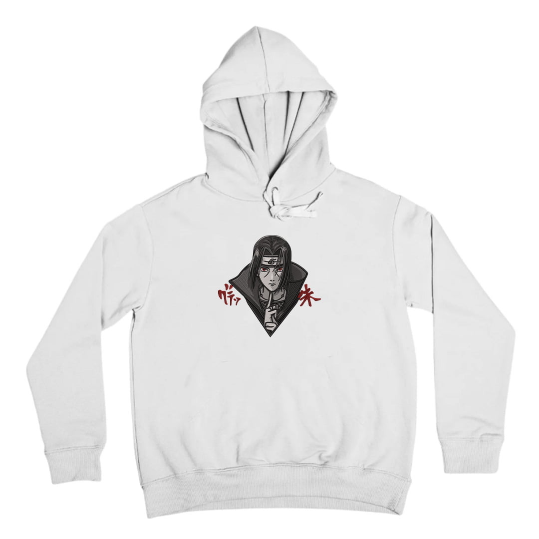 Itachi X Moon Embroidered Hoodie