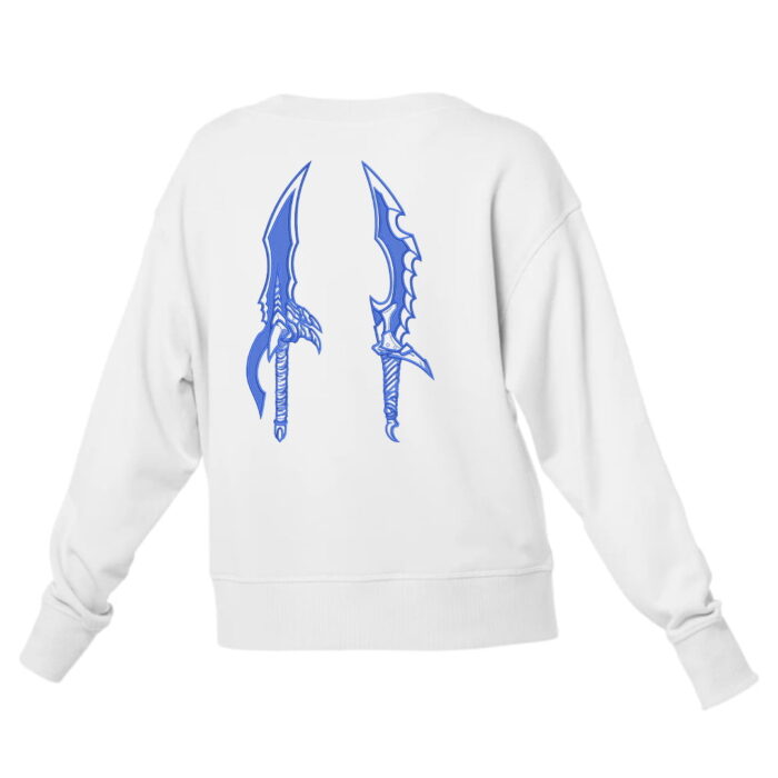 The State of God Embroidered Sweatshirt – Divine Power in Motion