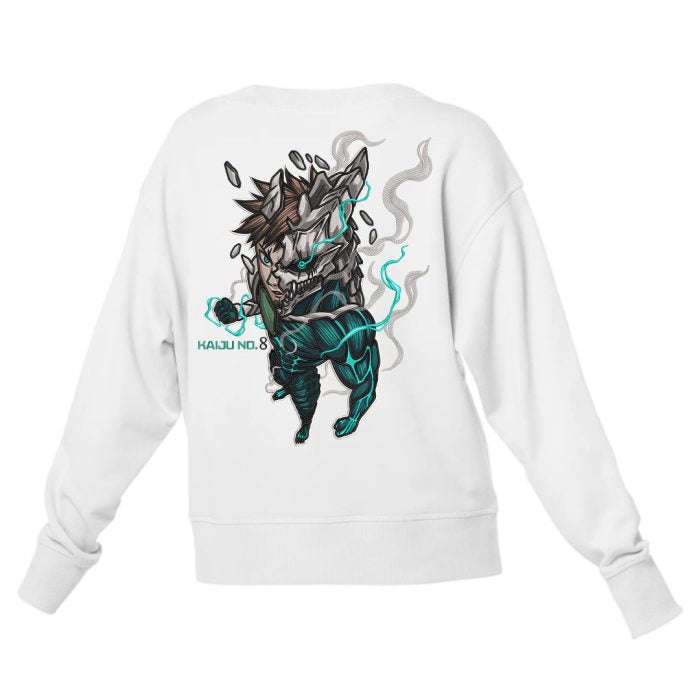 Kafka Kaiju No. 8 Embroidered Sweatshirt – Monster Within Style