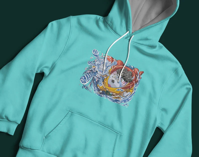 Jinbei: "The Noble Knight of the Sea" Hoodie