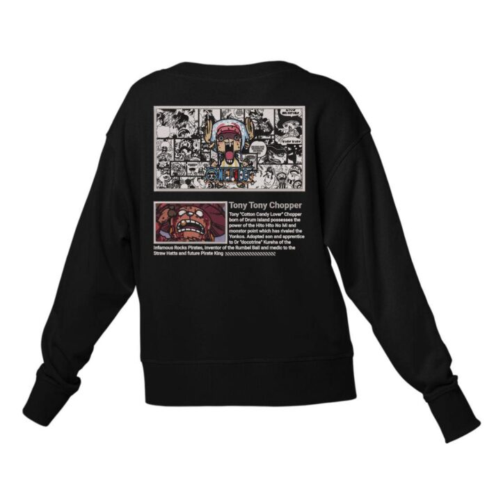 Chopper Embroidered Sweatshirt – The Heart of the Straw Hat Crew