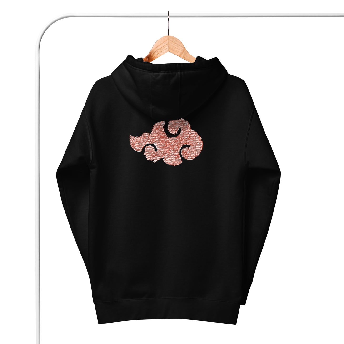 Uchiha's Tsukuyomi Genjutsu Akatsuki Anime Embroidered Unisex Hoodie Collection