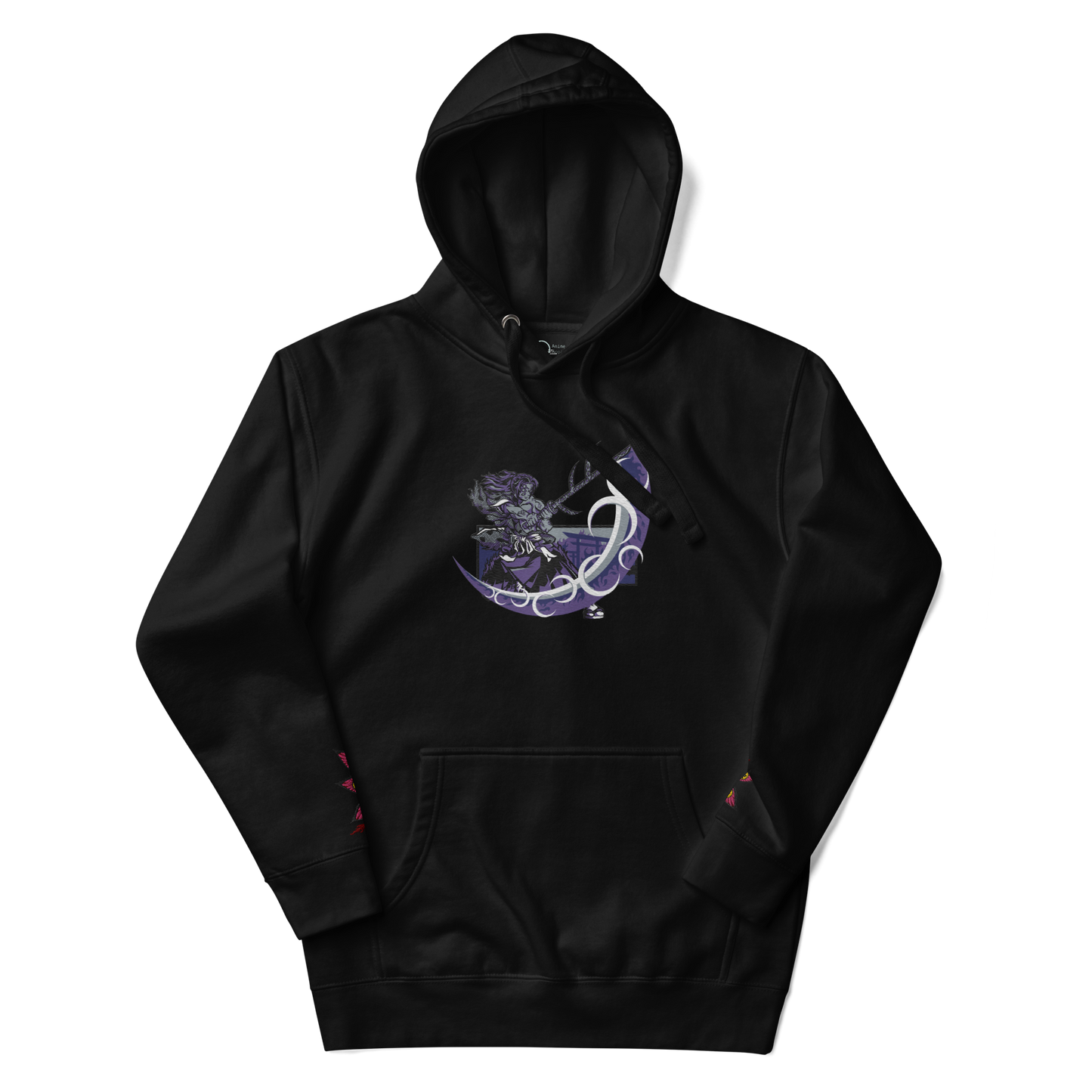 Kokushibo the Demon slayer Unisex Anime Embroidered Unisex Hoodie Collection