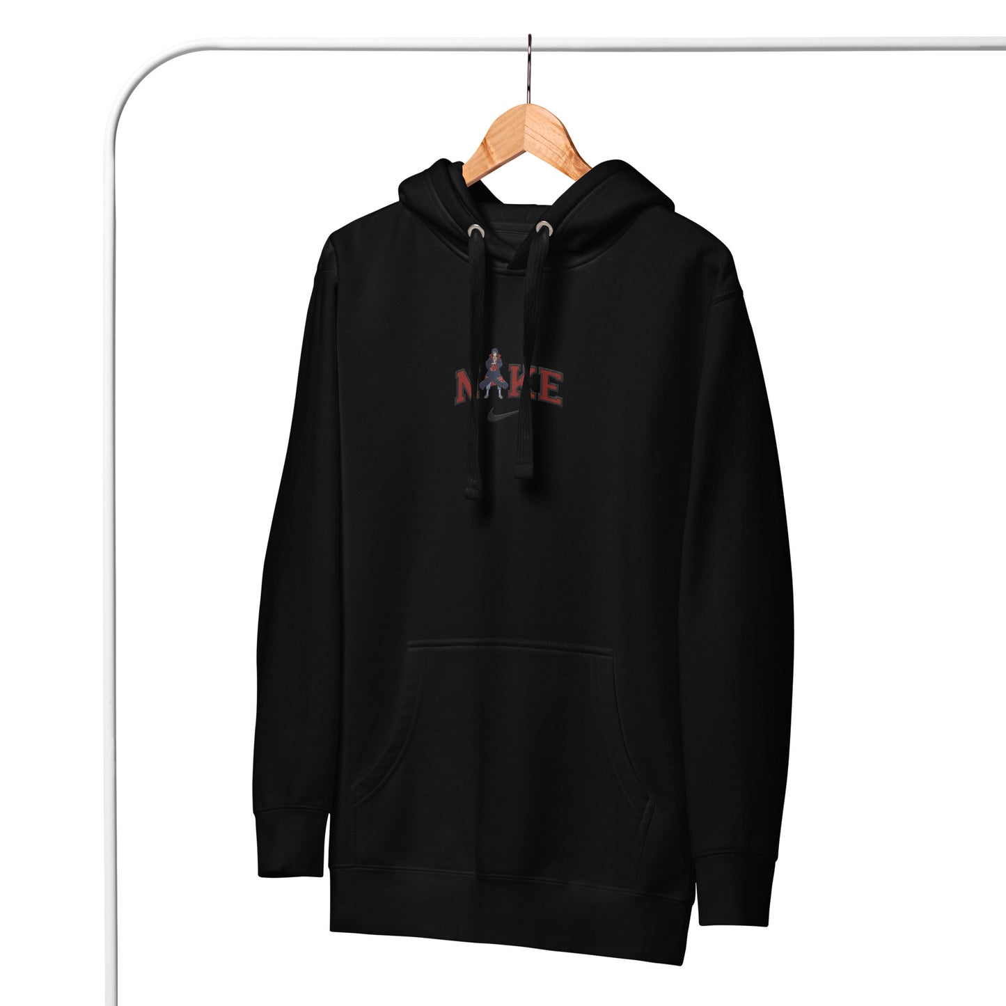 Uchiha Itachi's Genjutsu "The Power of Tsukuyomi" Embroidered Unisex Hoodie Collection