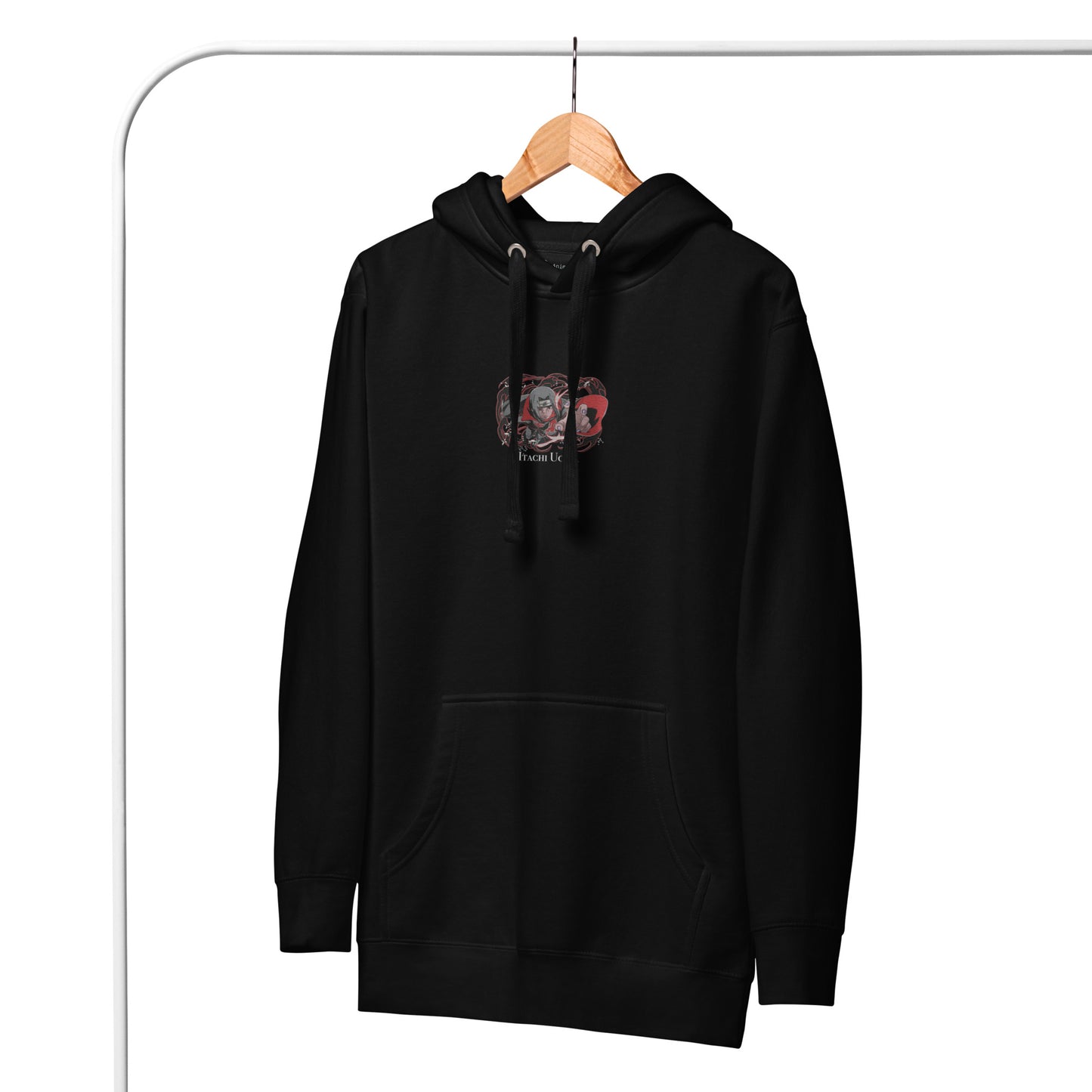 Uchiha's Tsukuyomi Genjutsu Akatsuki Anime Embroidered Unisex Hoodie Collection