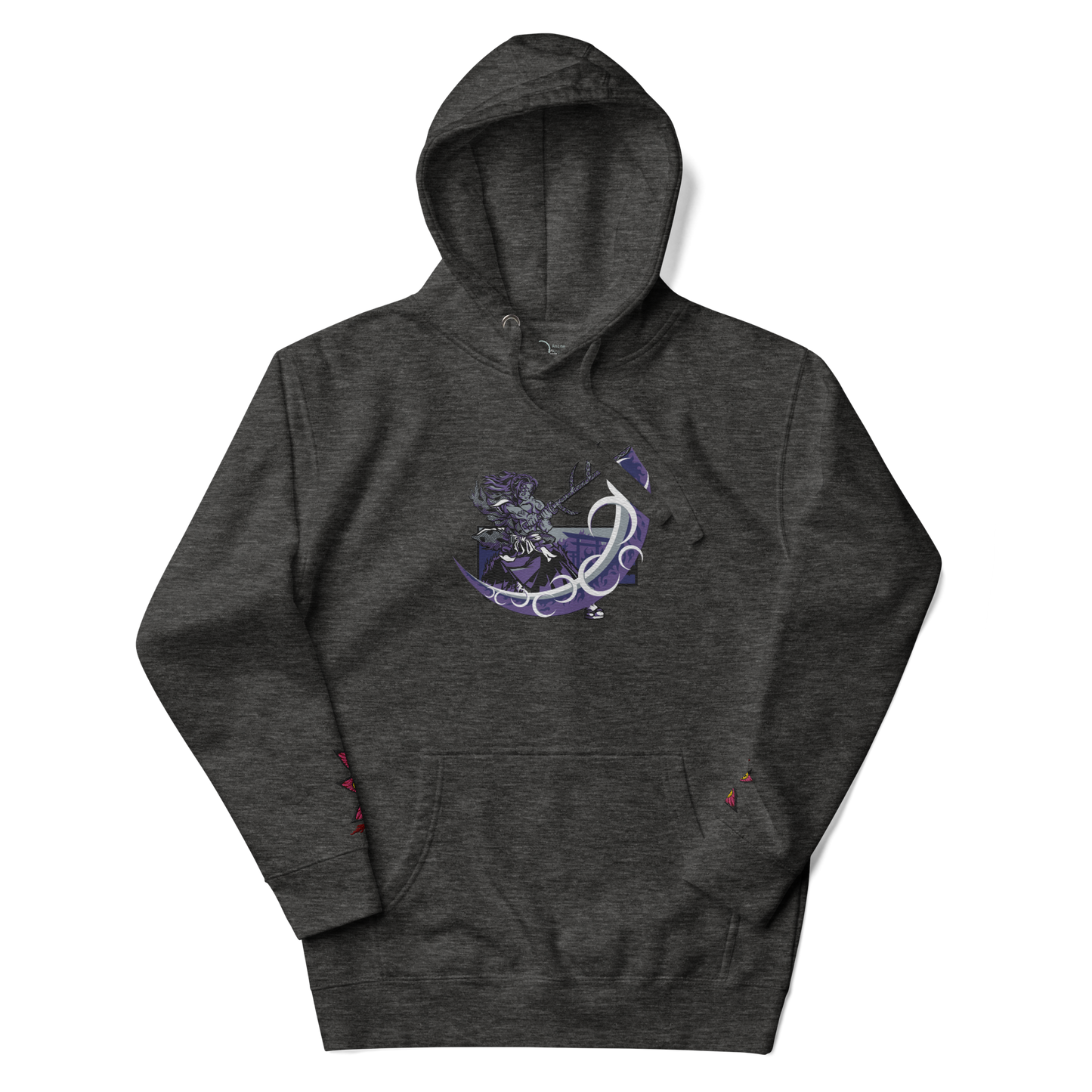 Kokushibo the Demon slayer Unisex Anime Embroidered Unisex Hoodie Collection