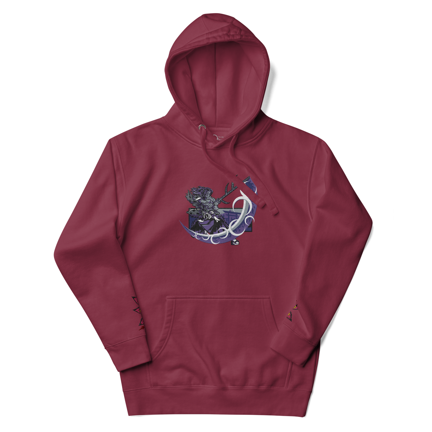 Kokushibo the Demon slayer Unisex Anime Embroidered Unisex Hoodie Collection