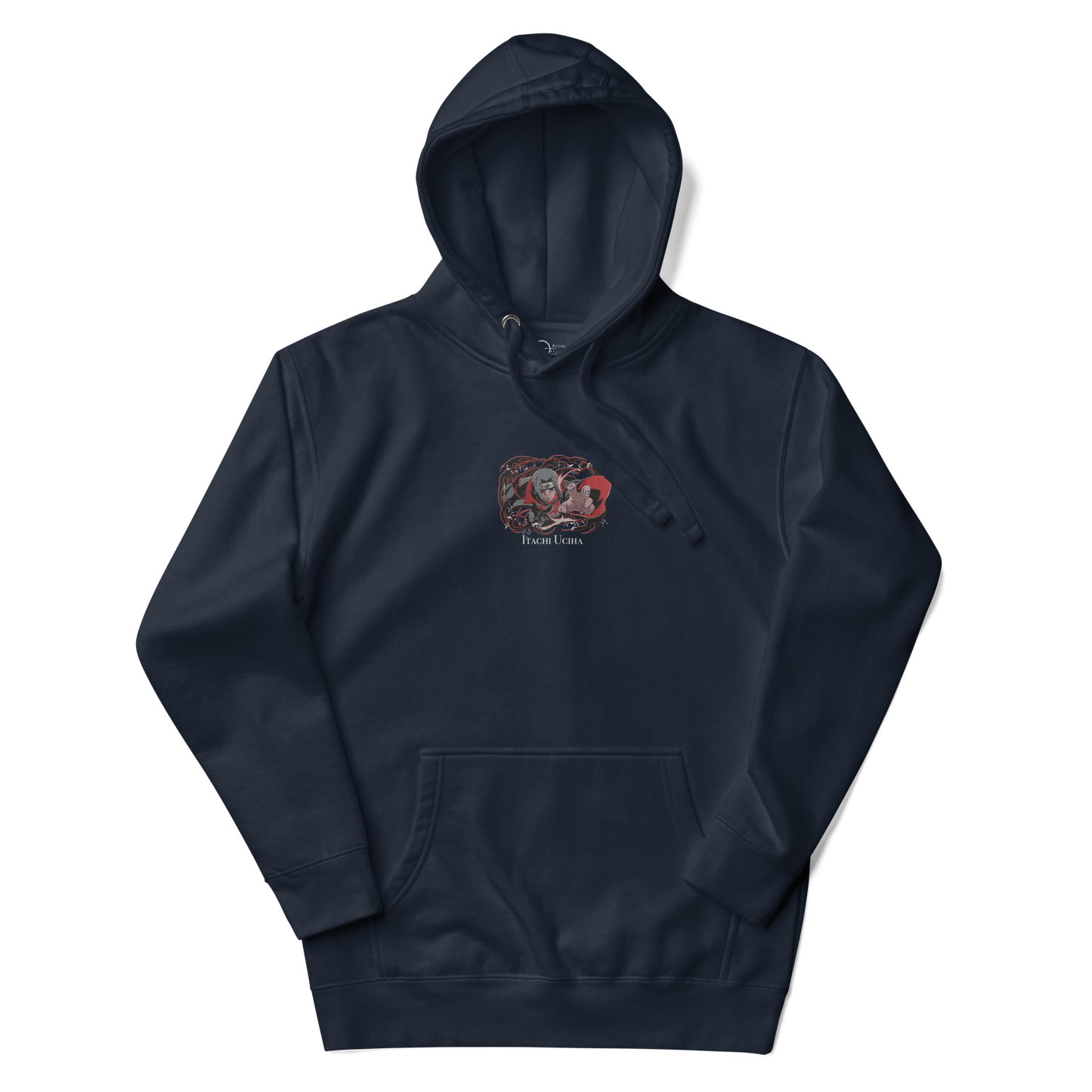 Uchihas Tsukuyomi Genjutsu Akatsuki Anime Bestickte Unisex-Kapuzenpullover-Kollektion