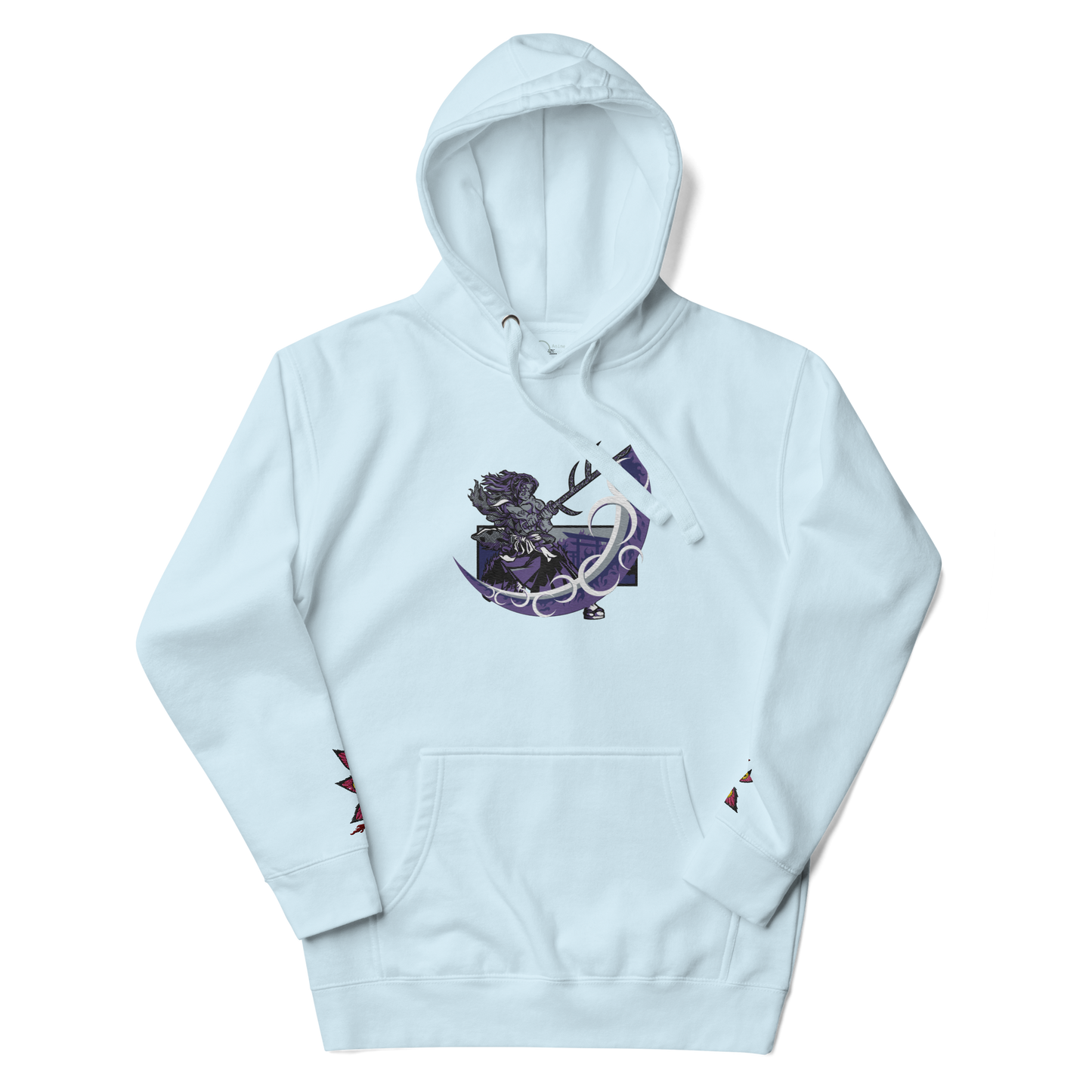 Kokushibo the Demon slayer Unisex Anime Embroidered Unisex Hoodie Collection