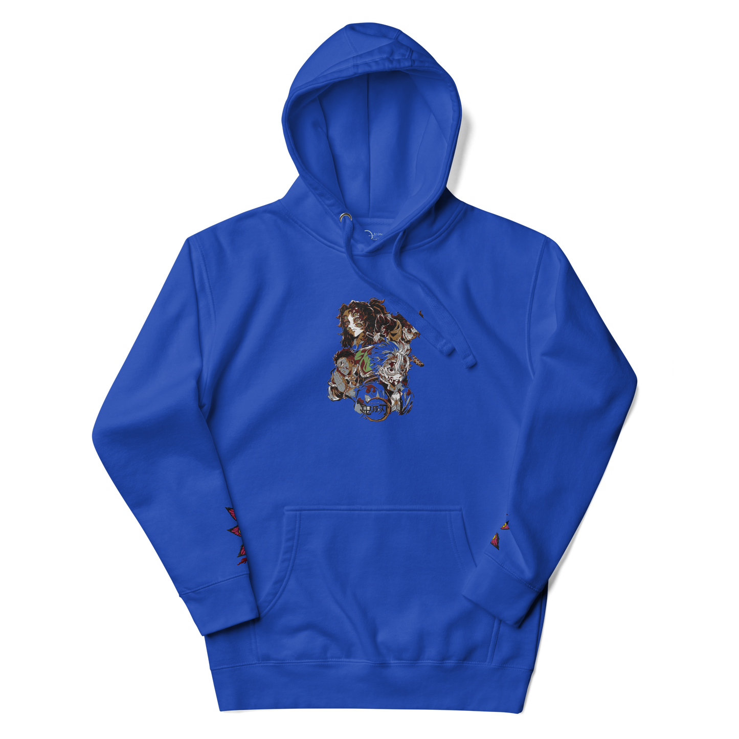 Hoodie mit Stickerei aus der Demon Slayer-Charakteren-Unisex-Kollektion