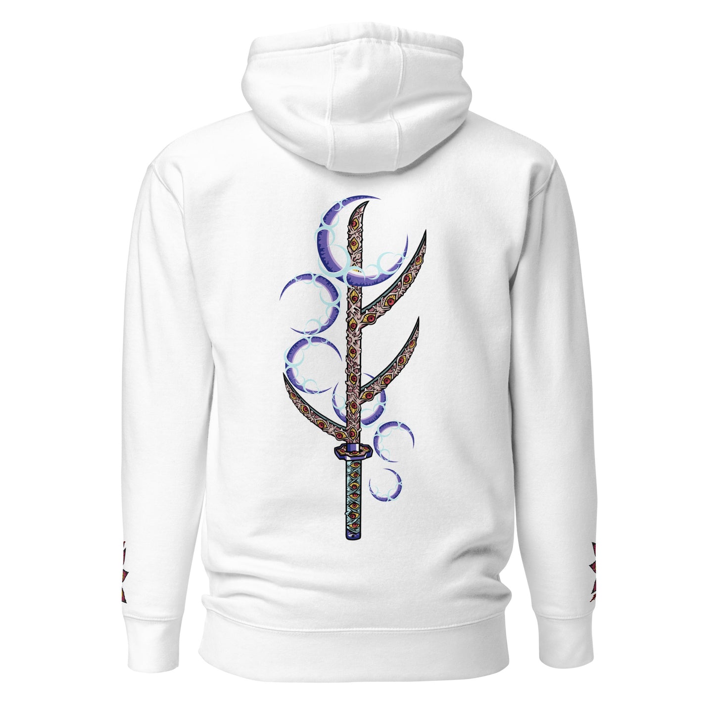 Hoodie mit Stickerei aus der Demon Slayer-Charakteren-Unisex-Kollektion