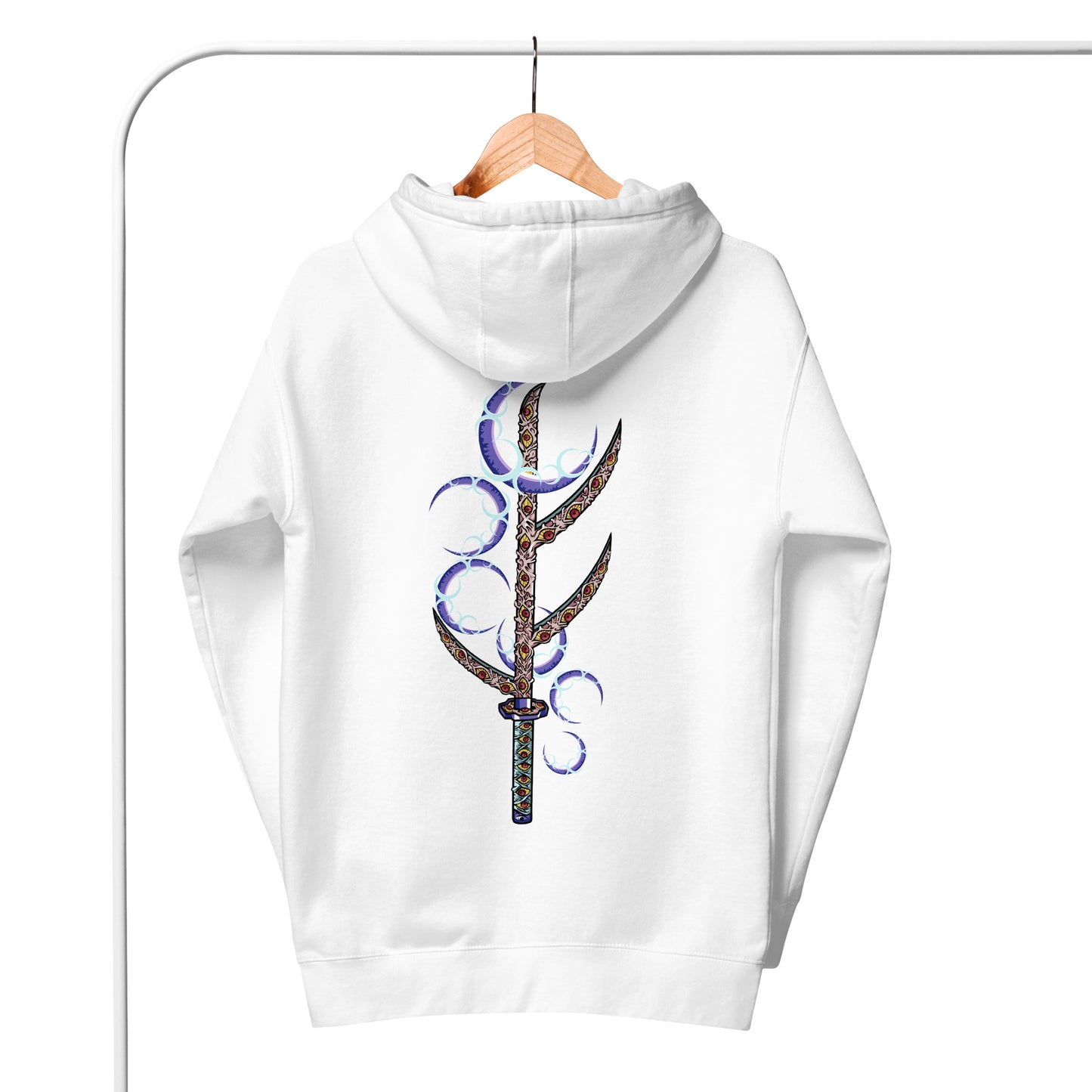 Hoodie mit Stickerei aus der Demon Slayer-Charakteren-Unisex-Kollektion