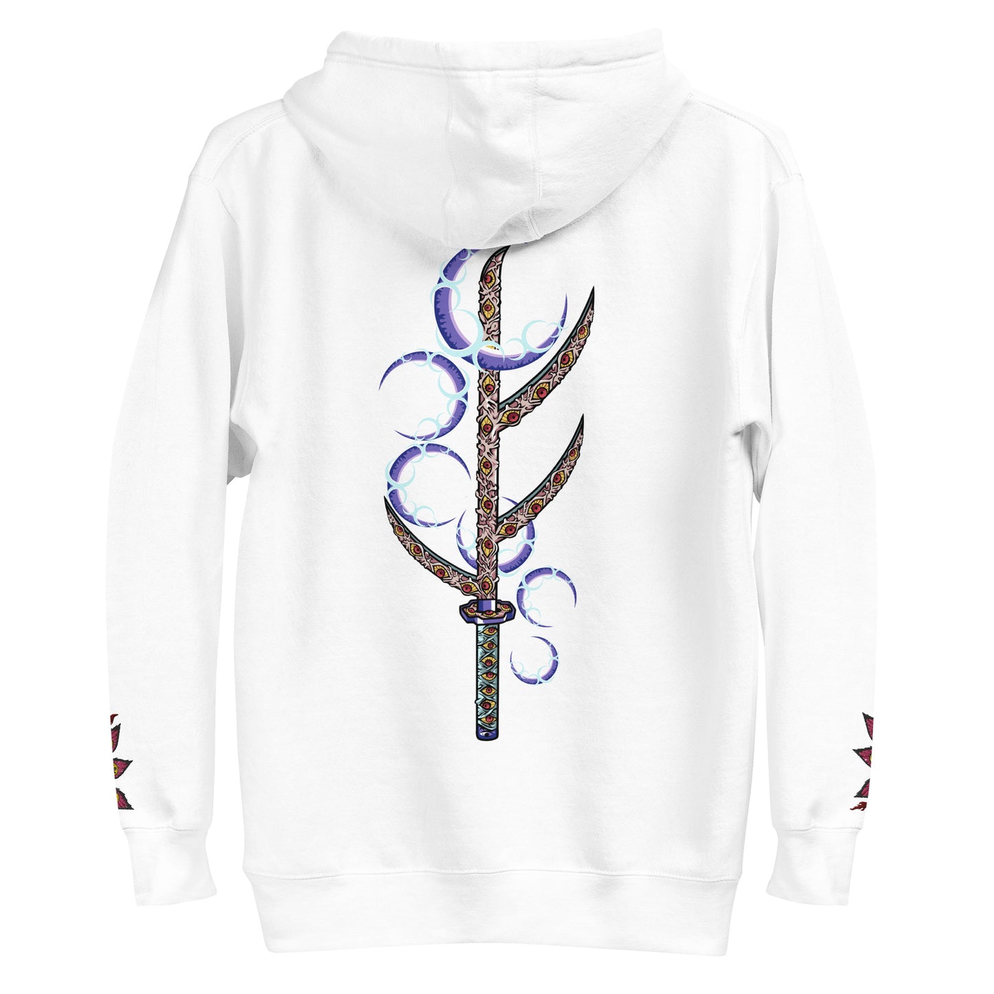 Hoodie mit Stickerei aus der Demon Slayer-Charakteren-Unisex-Kollektion