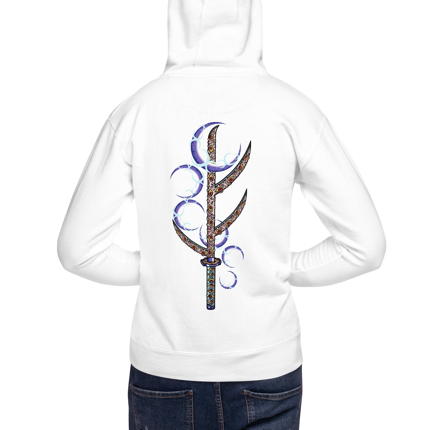 Hoodie mit Stickerei aus der Demon Slayer-Charakteren-Unisex-Kollektion