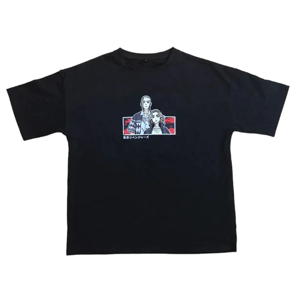 Revenge Tee Anime Embroidered Shirts Collection - XS - S - M - L - XL - 2XL - 3XL